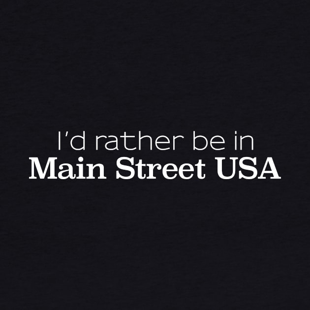 Main Street USA Wishes by Geek Tees